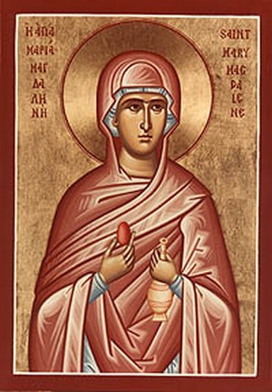 Marie Magdala œuf rouge