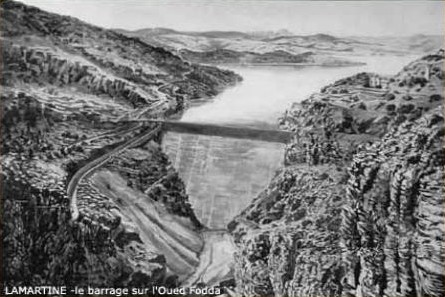 Barrage Oued Fodda Algérie française