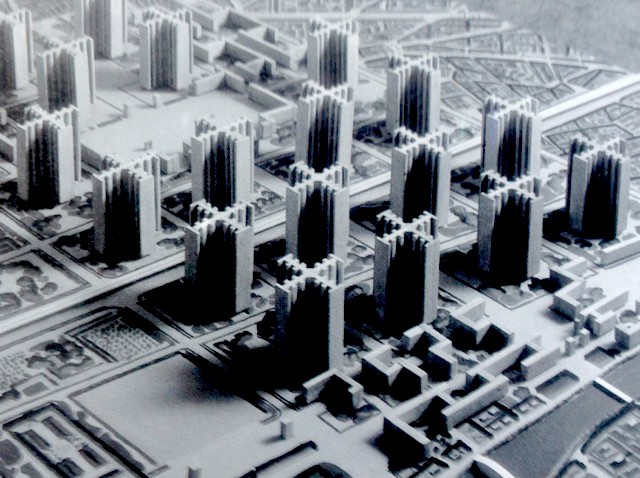 Paris Plan Voisin Le Corbusier