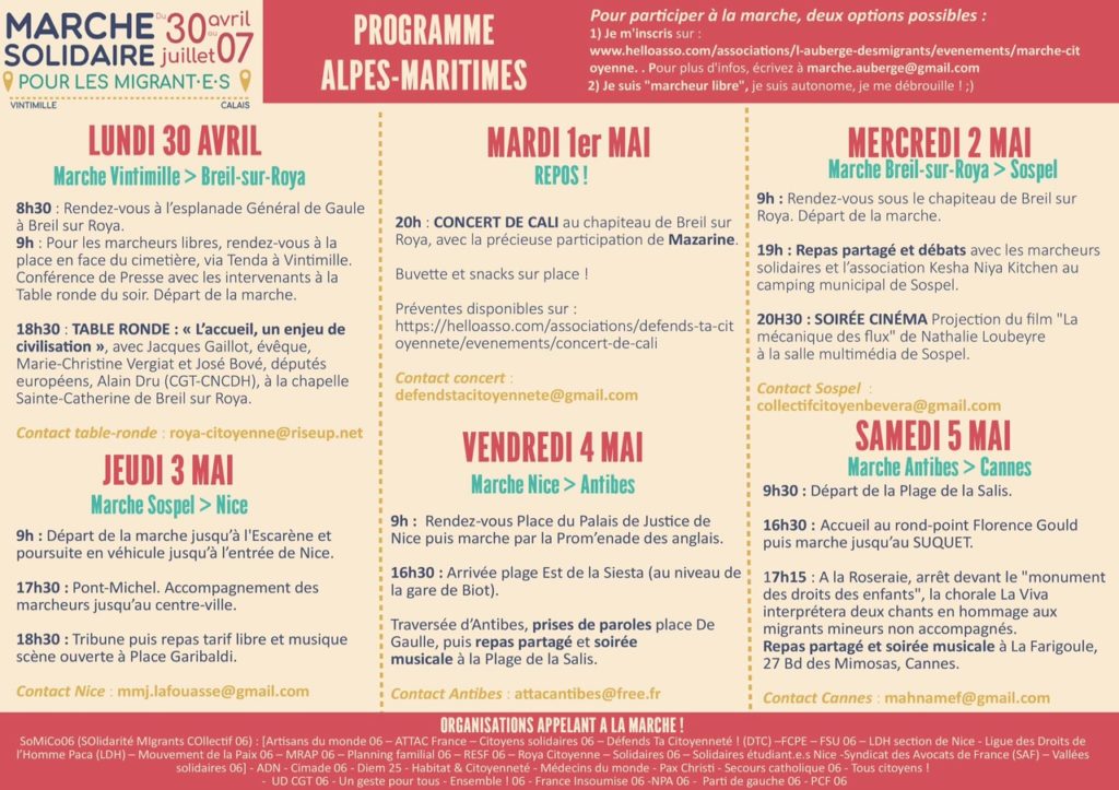Marche solidaire migrants