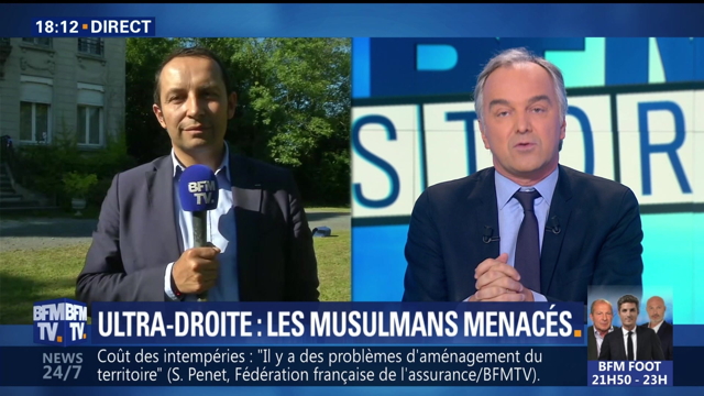 BFM Ultra-droite musulmans menacés