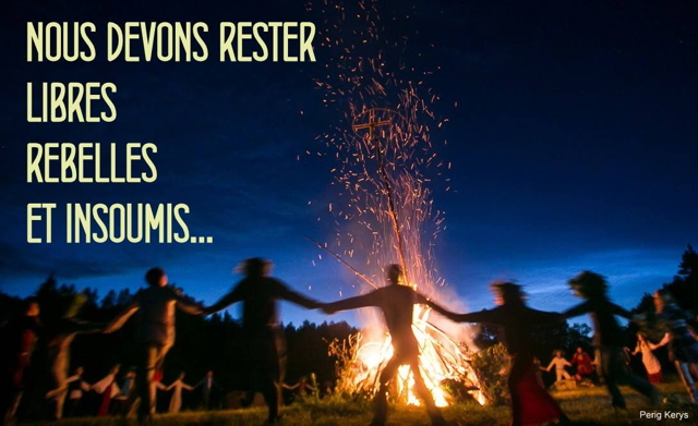 Feu solstice Perig Kerys