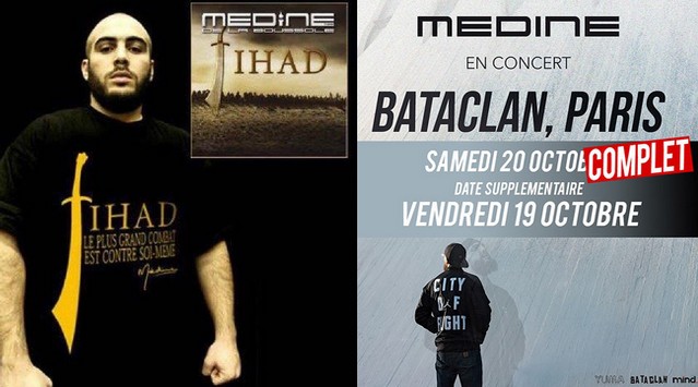 Médine concert Bataclan