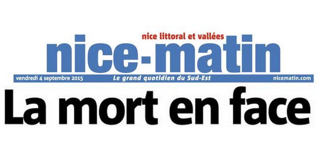 Nice-Matin_titre_4 septembre 2015 Nice-Matin_titre_4 septembre 2015