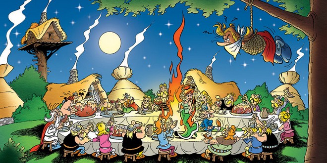 Astérix Obelix banquet