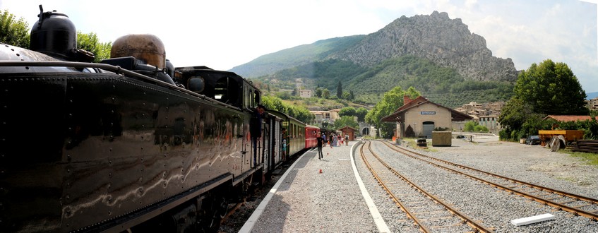 Train Pignes Entrevaux