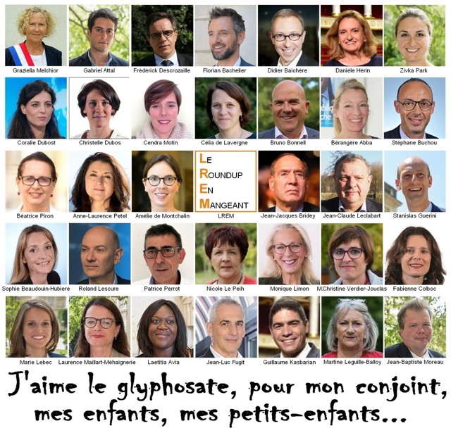 Deputés En Marche vote Glyphosate