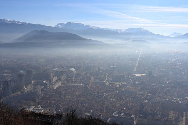 Grenoble pollution