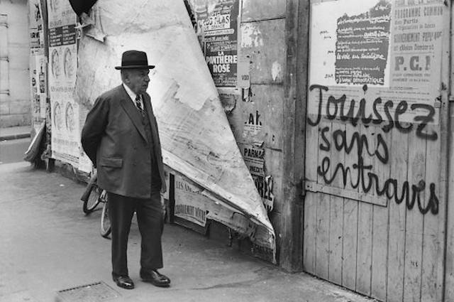 Jouissez sans entraves - Mai 68 - Henri Cartier-Bresson