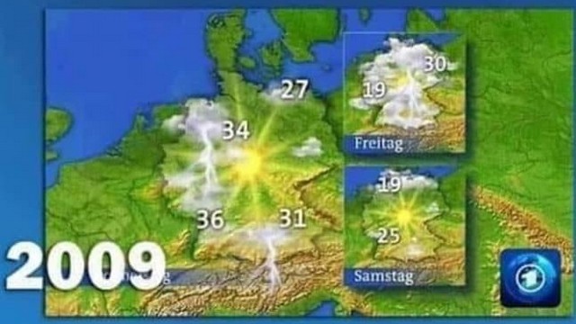 Météo Allemagne 2009