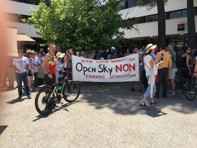 Open sky Non manifestation 6 juin 2019