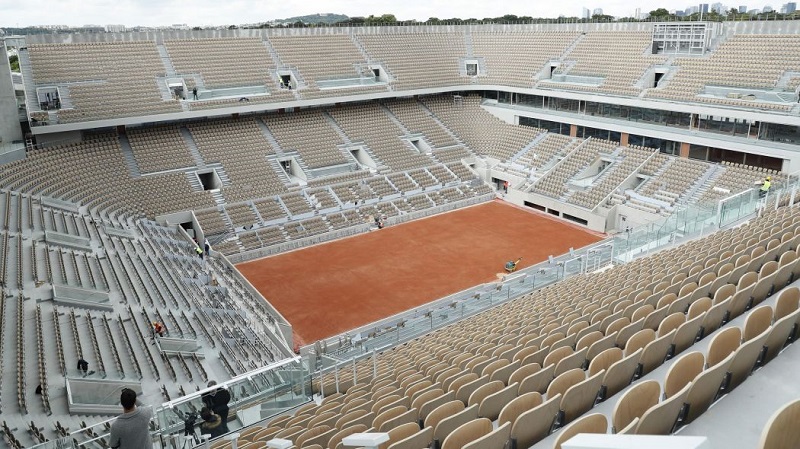 Roland Garros court Chatrier