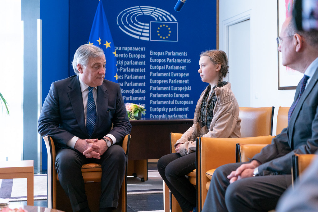 Greta Thunberg Parlement européen