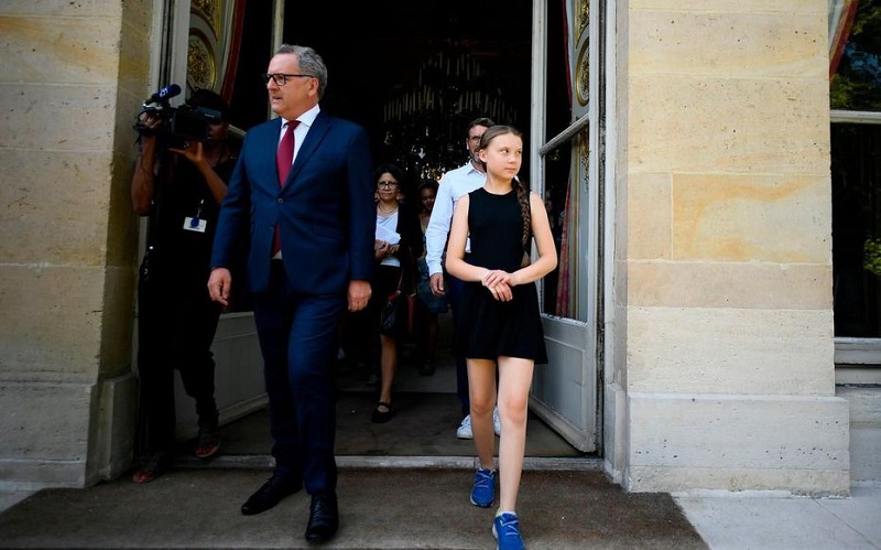 Greta Thunberg Parlement français Richard Ferrand