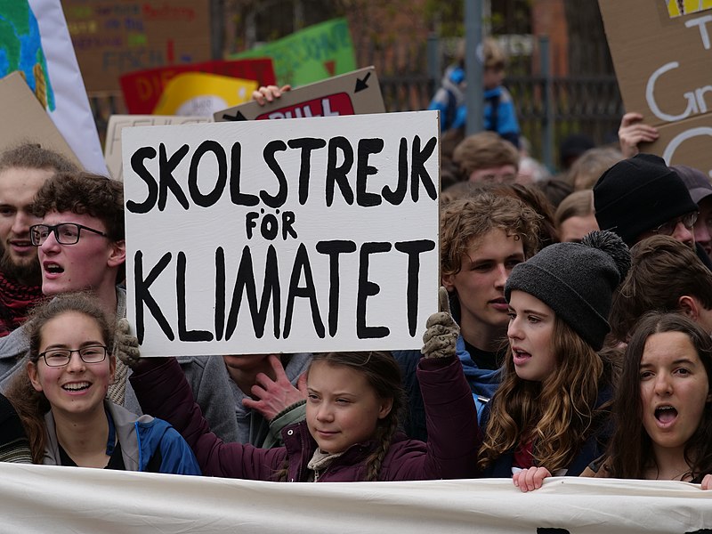 Greta Thunberg Skolstrejk för Klimatet