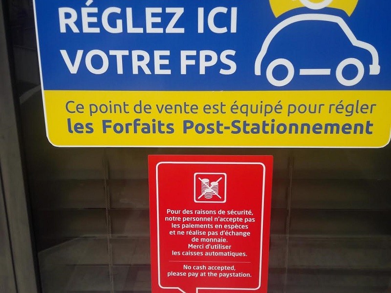 Cagnes-sur-Mer Indigo poste paiement verbalisation privée
