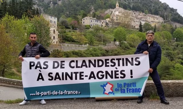 Migrants envahisseurs Sainte-Agnès