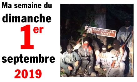 Ma bonne semaine de mauvaise foi (1<sup class="ordinal">er</sup> septembre 2019)