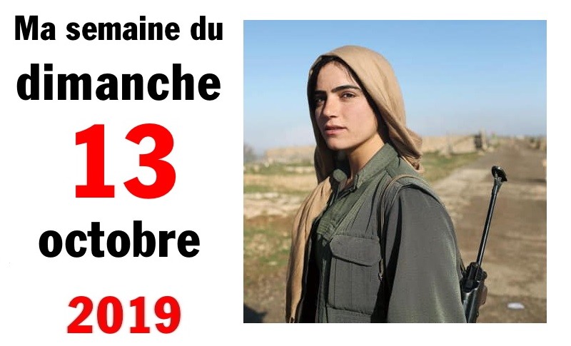 Semaine 13 octobre 2019