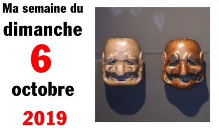 Ma bonne semaine de mauvaise foi (6 octobre 2019)