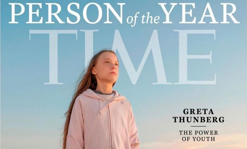 Greta Thunberg - Person of the year - Time 2019.bandeau