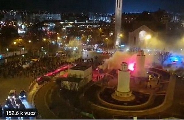 PSG - Galatasaray - incidents - foot