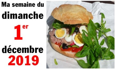 Ma bonne semaine de mauvaise foi (1 er décembre 2019)