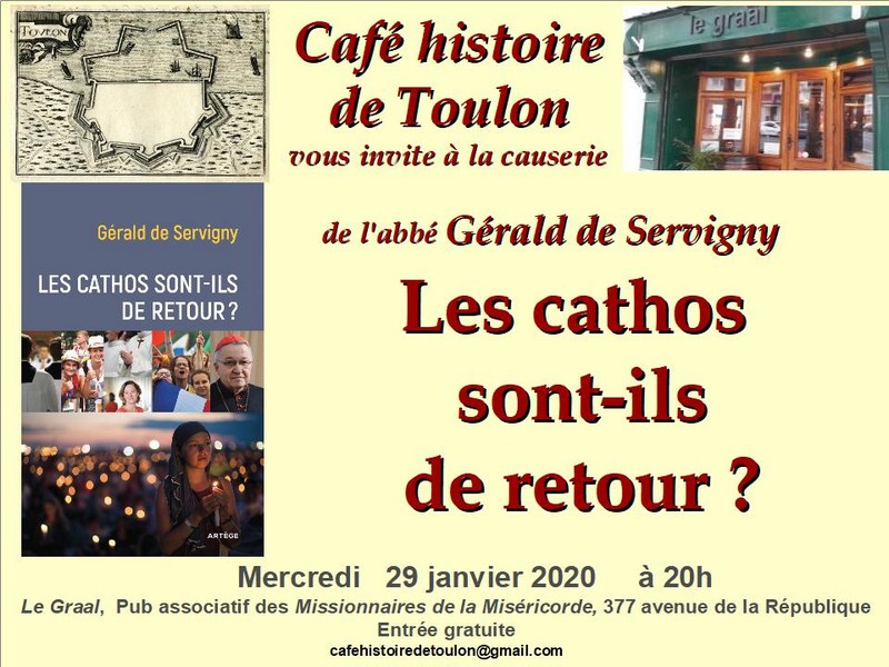 Café Toulon - Conférence 29 janvier 2020 - Cathos retour