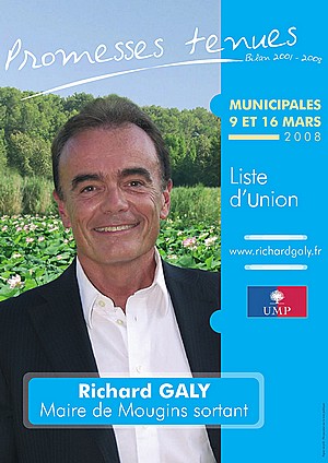 Richard Galy - maire Mougins