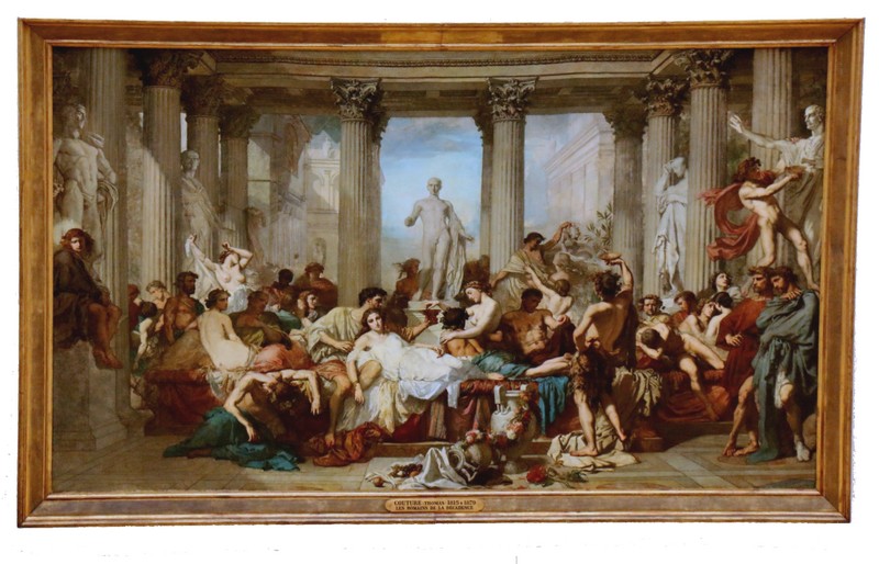 Thomas Couture - Romains décadence