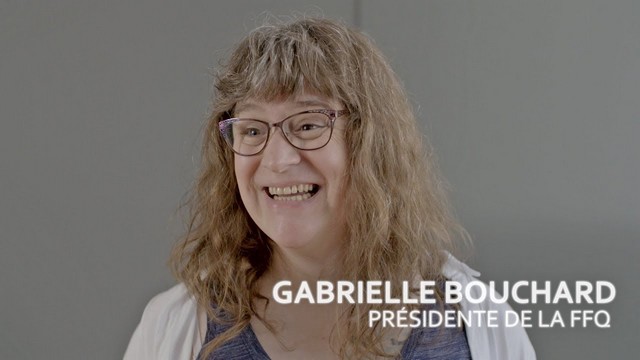 Gabrielle Bouchard - Présidente FFQ