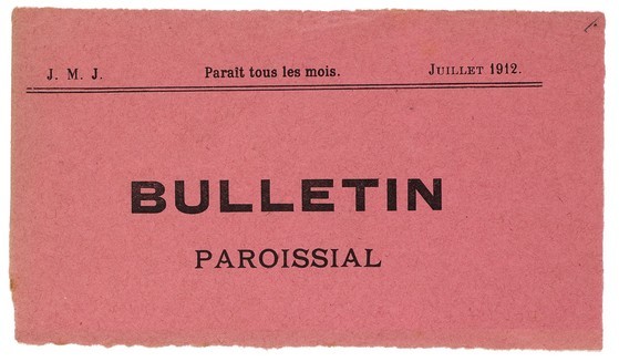 Bulletin paroissial