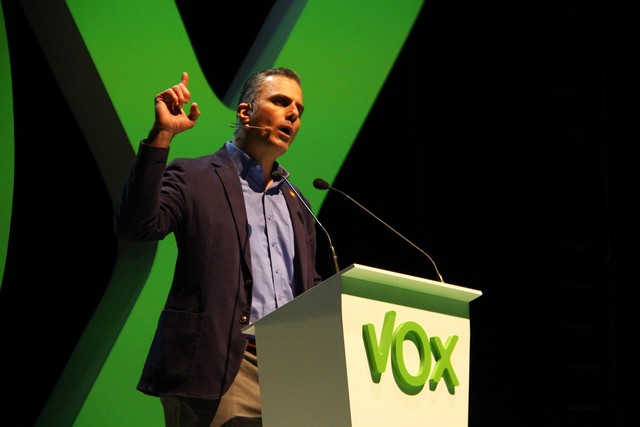 Acto de Vox en Vistalegre