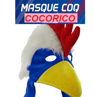 Masque-coq - Cocorico