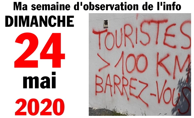 Semaine 24 mai 2020 Semaine 24 mai 2020