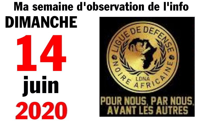 Semaine 14 juin 2020