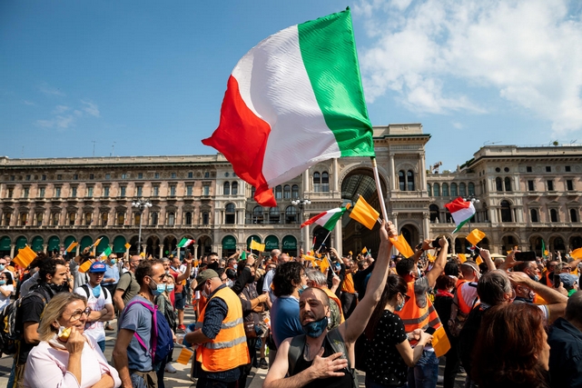 Gilets Oranges - Italie