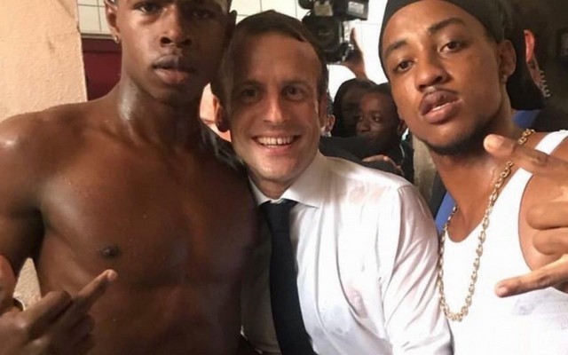 Macron Antilles - Éphèbes noirs