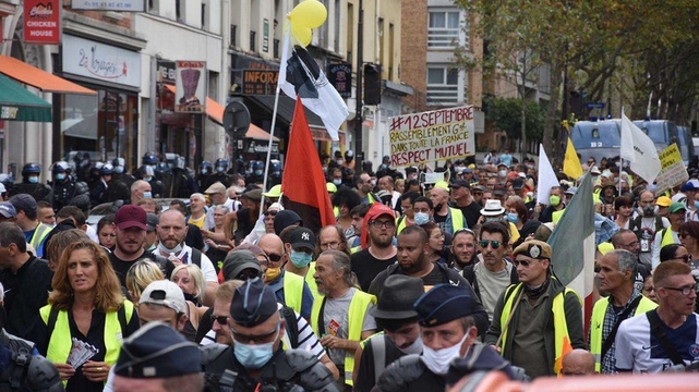 Gilets Jaunes Paris août 2020