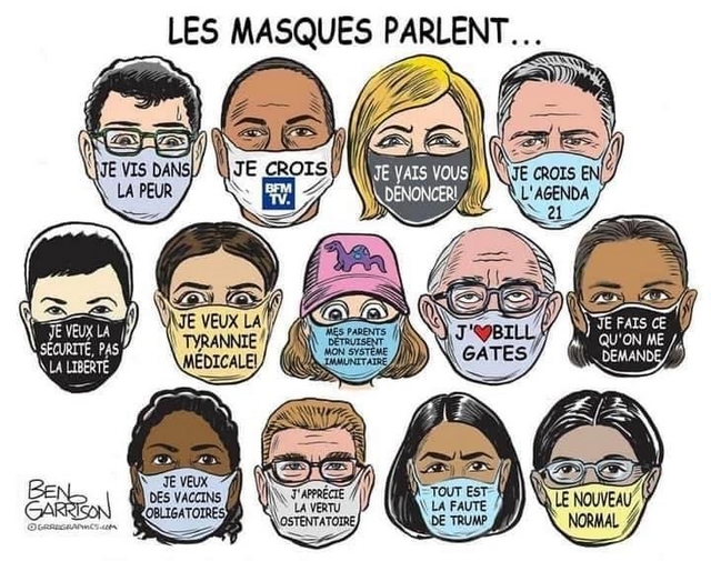 Les masques parlent