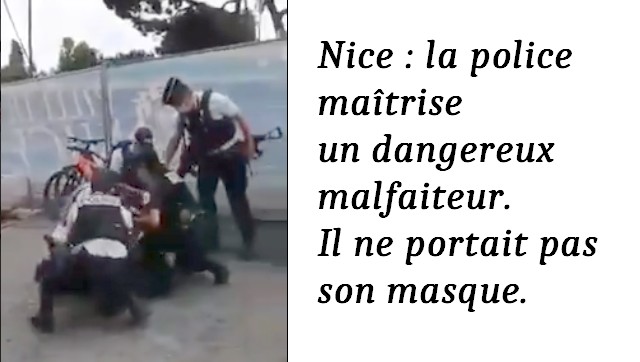 Nice Police masque Nice Police masque