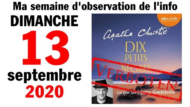 Semaine 13 septembre 2020 Semaine 13 septembre 2020