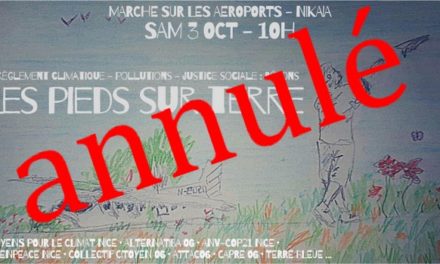 Annulation de la marche sur l’aéroport de Nice samedi 3 octobre 2020