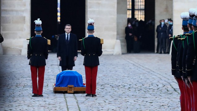 Daniel Cordier - Hommage Invalides - 26 novembre 2020