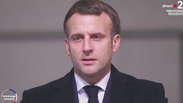 Macron - comédie hommage Daniel Cordier - 26 novembre 2020 (2)