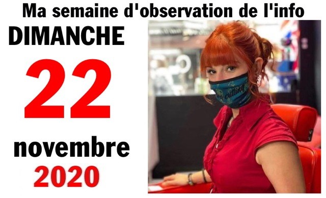 Semaine 22 novembre 2020 Semaine 22 novembre 2020