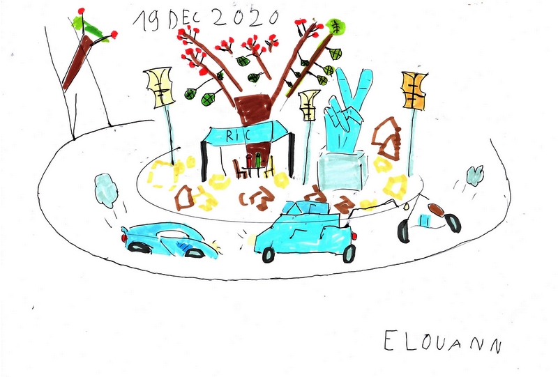 Dessin Elouann – Gilets Jaunes Cannes Dessin Elouann - Gilets Jaunes Cannes