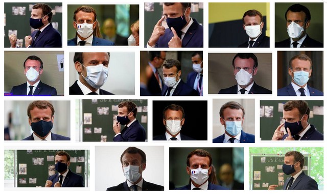 Macron - Masque