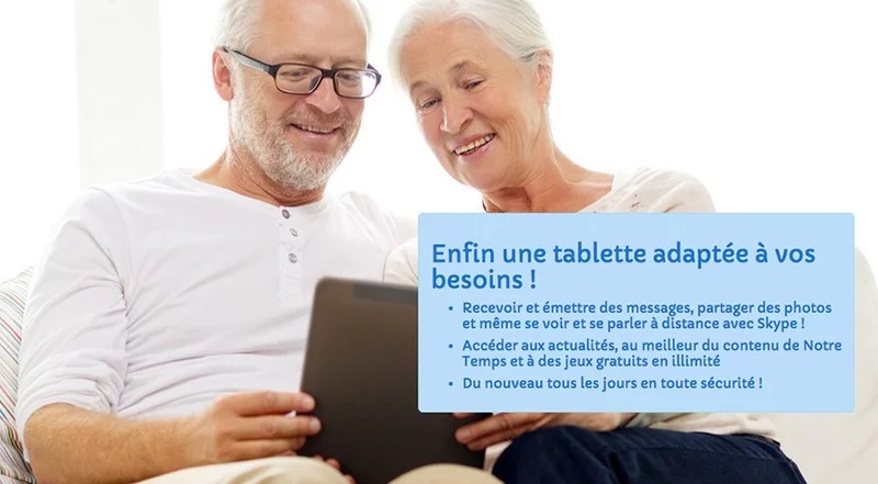 Tablette sénior Ardoiz