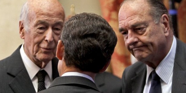 Valéry Giscard Estaing - Jacques Chirac - Nicolas Sarkozy